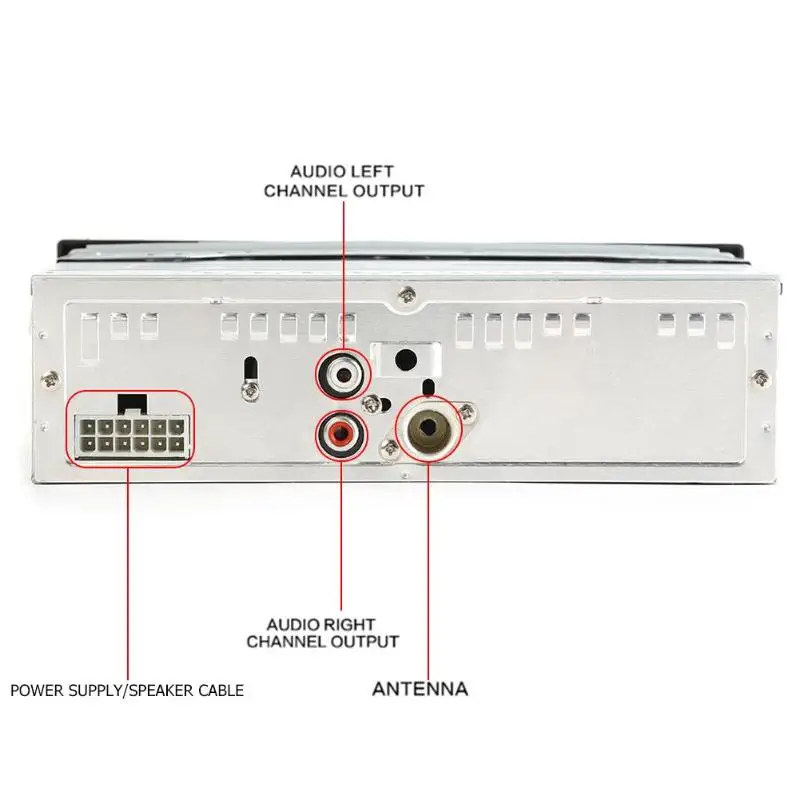 VODOOL 8013 1din автомобильное радио, Bluetooth, Авторадио, стерео MP3-плеер, дистанционное управление, FM/USB/AUX вход, авто аудио, Автомобильный плеер