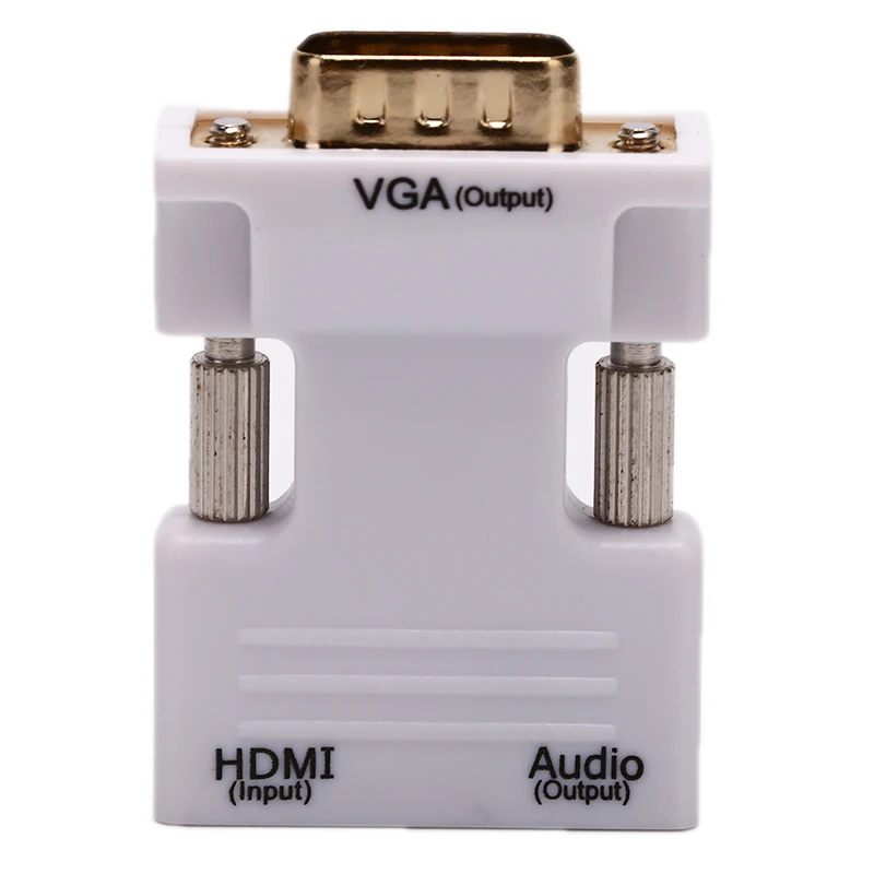 VGA к HDMI адаптер Full HD 1080P Аудио Видео Конвертер ноутбук от ПК к ТВ AV HDTV