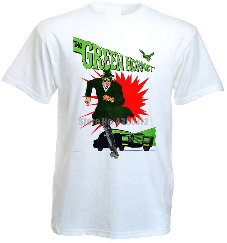 Мужские фирменные футболки The Green Hornet с брюсом ли Loki в стиле милитари детская