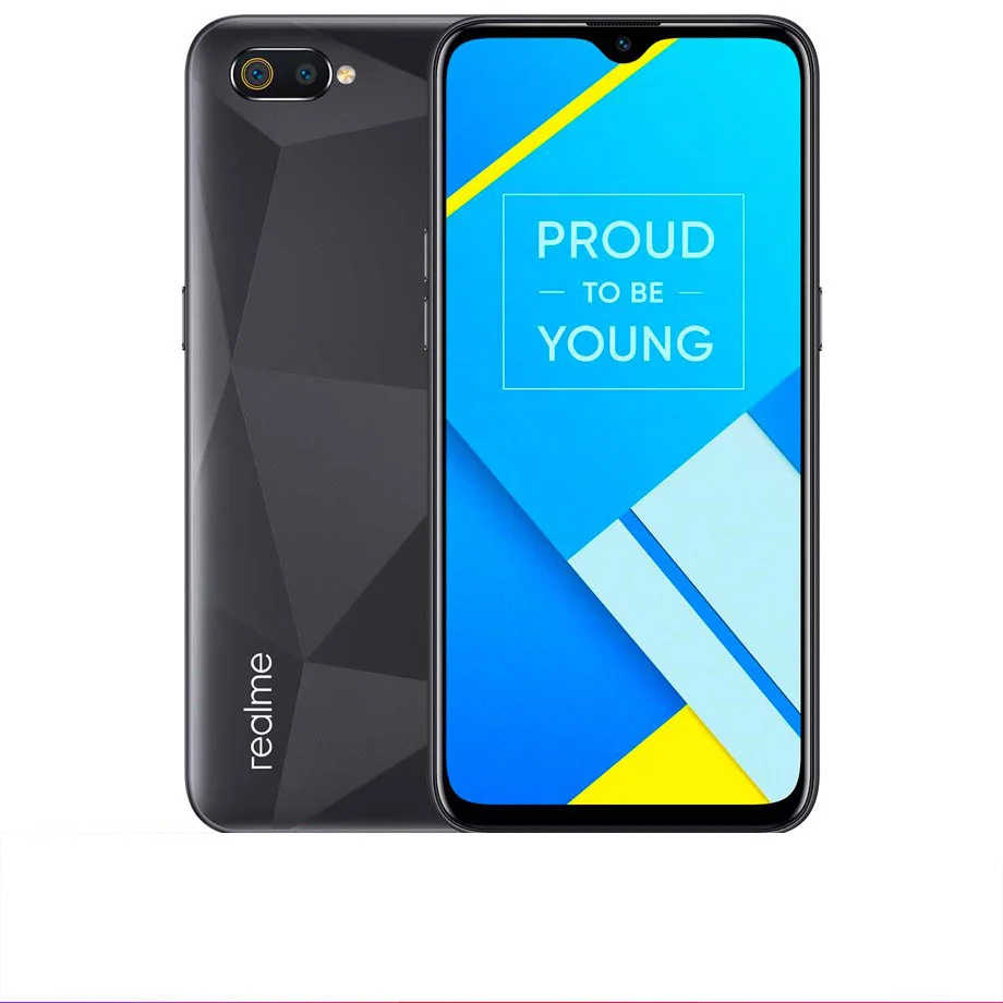 Мобильный телефон Realme C2 RMX1941, версия RU, 6,1 дюймов, 2 Гб ОЗУ, 16 ГБ, ROMDual, камера заднего вида, 13 МП, 2 Мп, fm-радио, две sim-карты, 4000 мАч, Smatrt, телефон - Цвет: 2GB 16GB Black