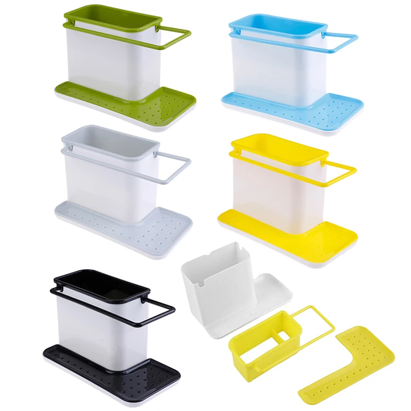 1PC Creative Plastic Shelves Multifunctional Separated Kitchen Storage Organizer Finishing Shelf bathroom Storaging Tool