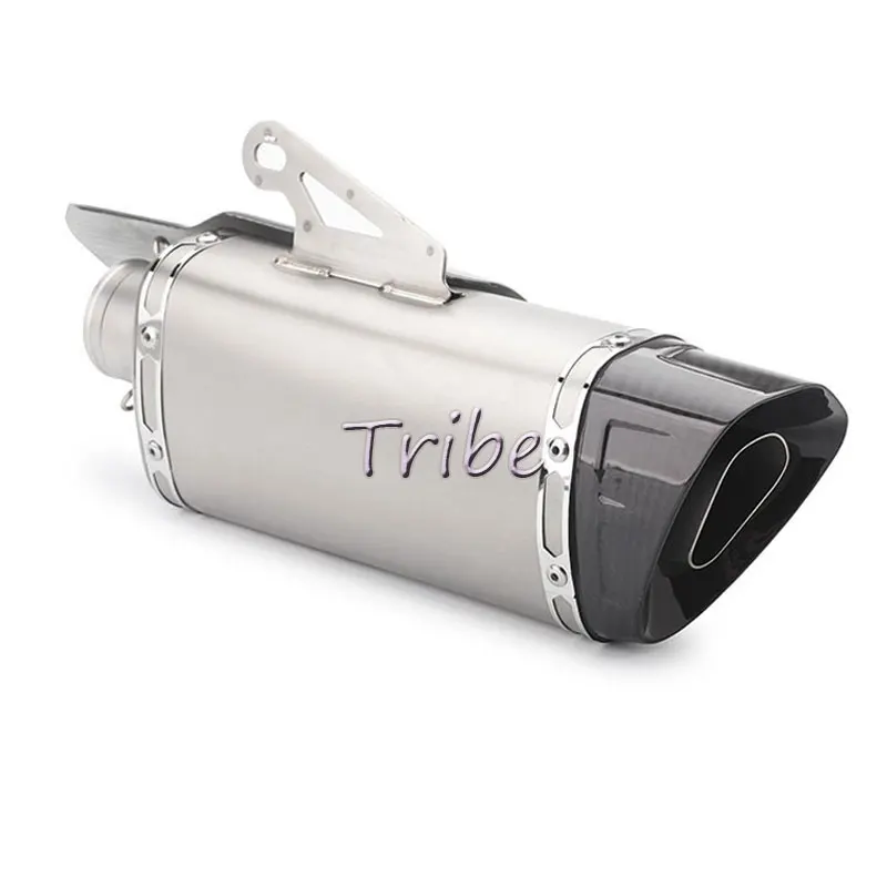 Универсальный 51 мм Escape Moto Akrapovic выхлопная труба мотоцикла для мотокросса глушитель Pitbike для Z900 msx 125 Ninja250 ltz 400 xt 600