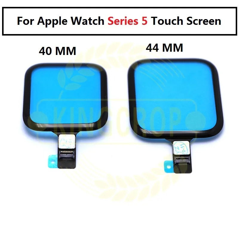 Для Apple Watch Series 5 сенсорный экран дигитайзер стеклянная панель объектива серия 5 40 мм/44 мм touch Pantalla repair Series S5 переднее стекло