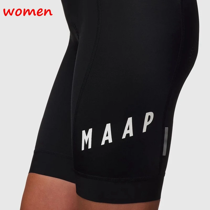 bib shorts Петля команды Велоспорт Джерси для женщин Лето Maap велосипед Джерси Женский Горная дорога MTB велосипед рубашка Майо девушки гоночные Топы - Цвет: bib shorts