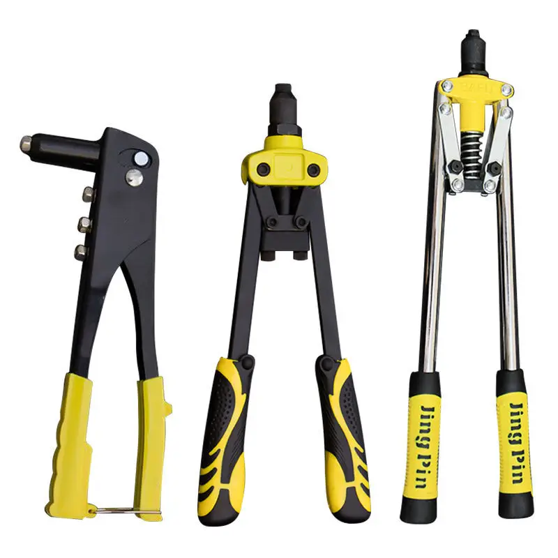 Pull rivet gun pull cap gun pull willow gun manual dual-handle labor-saving blind rivet gun boutique/industrial single rivet gun afbeelding