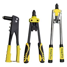 Puxar arma de rebite puxar tampa arma puxar arma de salgueiro manual de dupla alça labor-saving cego arma de rebite boutique/industrial única arma de rebite