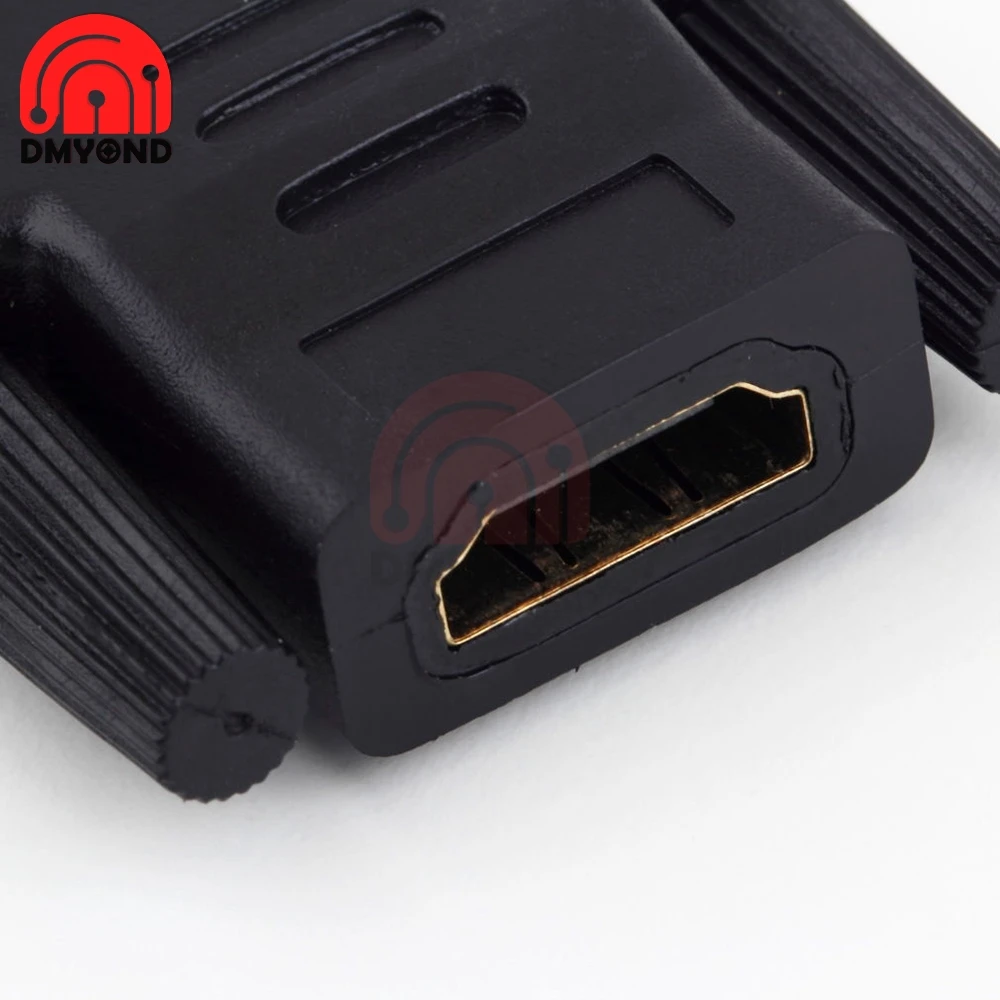 1080P DVI 24+1 To HDMI Adapter Cables 24k Gold Plated Plug Male To Female HDMI To DVI Cable Converter For HDTV Projector Monitor