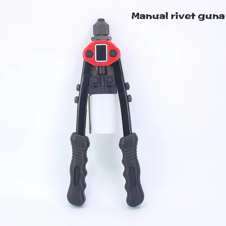 Industrial Grade Household 11 Inch Manual Rivet Gun BT-806 Two-hand Operated Rivet Clamp Rivet Gun 2.4mm-4.8mm Tools for Auto