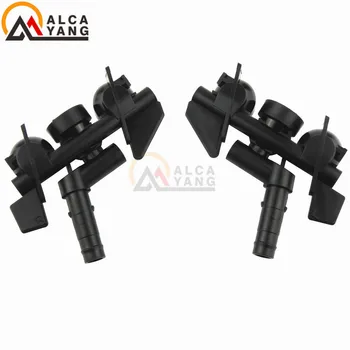 

Left + Right Headlight Washer spray nozzle Headlamp Cleaning Sprayer Jet For BMW 3 series E46 M3