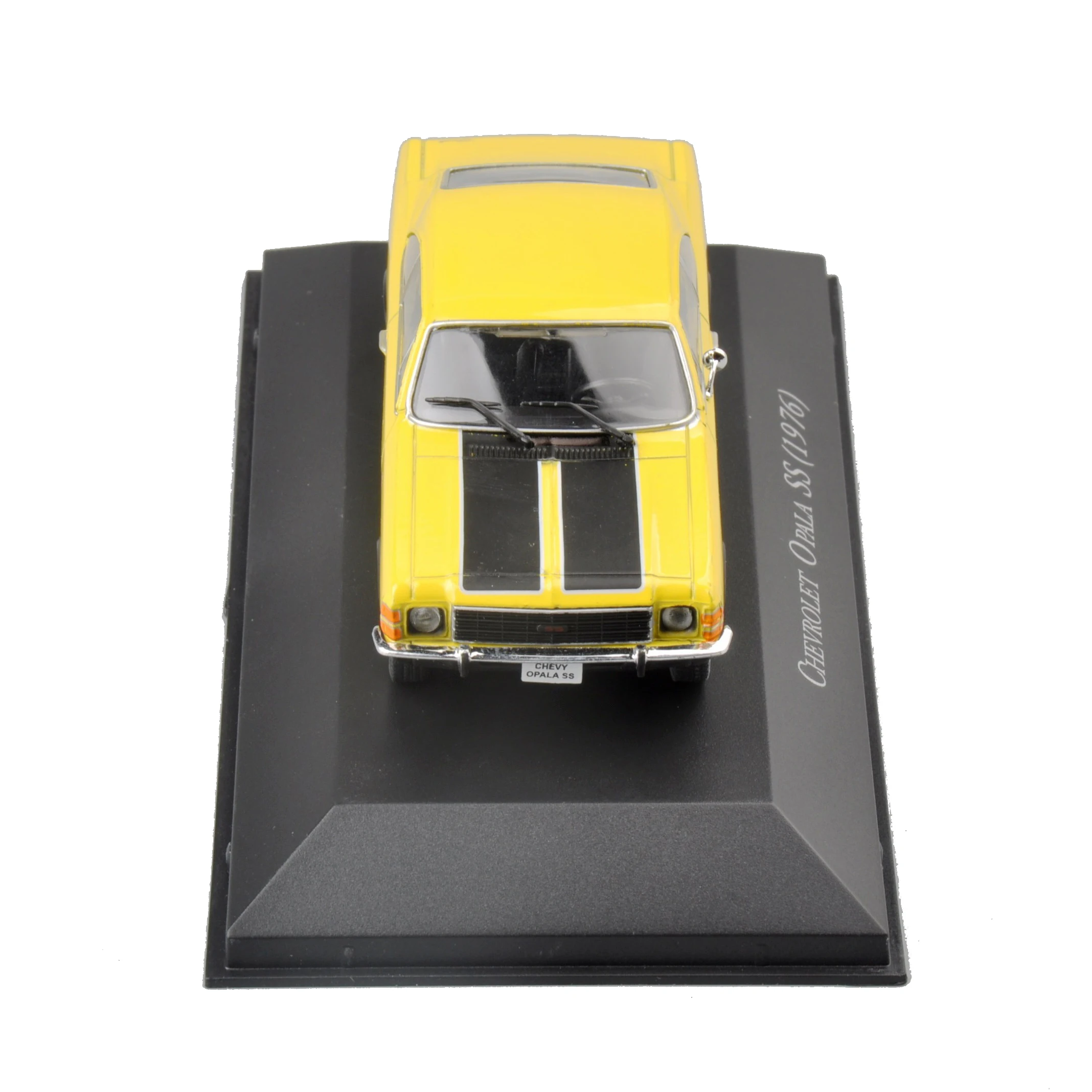 Модель классического автомобиля Atlas 1:43 желтая модель Chevrolet Opala SS 1976 литые