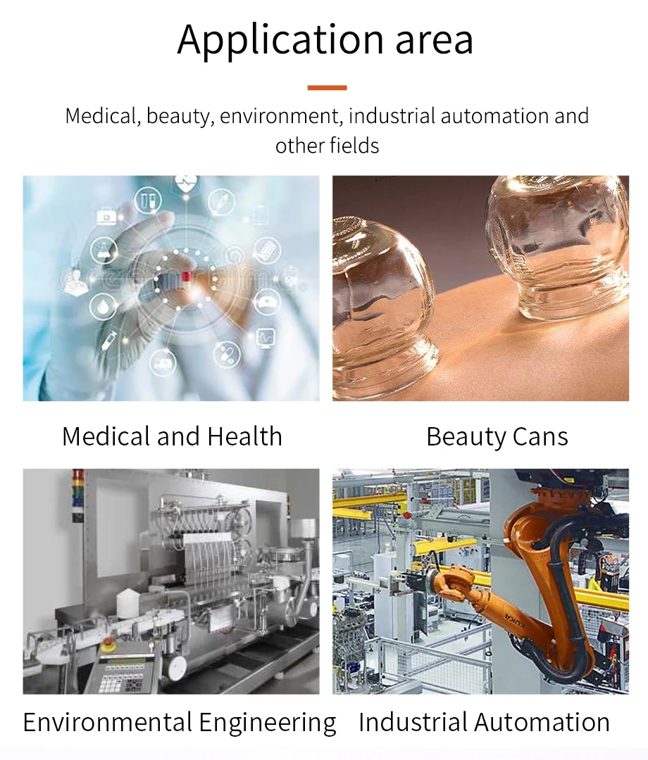 bomba de diafragma miniatura de kamoer com alta pressão bomba de ar bldc motor longa vida sucção de pressão negativa