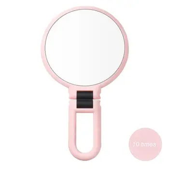 

10x Magnifying Round Mirror Free Standing Table-Top Makeup Mirror For Shaving Detailed Makeup Magnifying Mirror For Bathroom