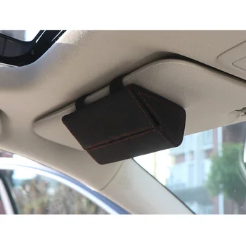 

Car Sun Visor Organizer Fuel Card Storage Pocket Sunglasses Case Bag Box Pocket