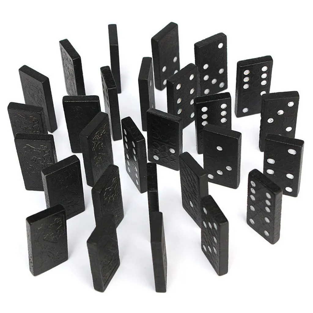 Gioco Domino Da Tavolo 28 Tessere In Plastica - Perfetto Per Famiglie E Feste, Idea Regalo