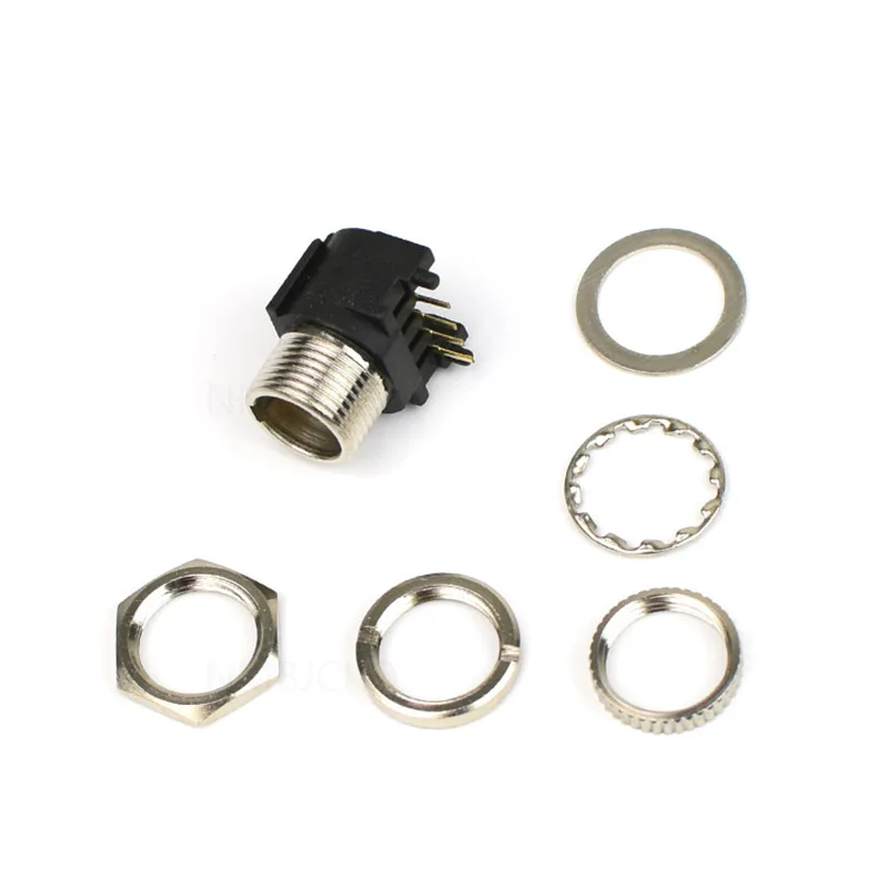 Conector para pc Alta Qualidade - Lote Mini Xlr Chassis Panel Mount Fêmea 4pin 20 3pin Pçs - Image 3