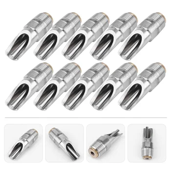 

10pcs Stainless Steel Pig Drinking Nipples Pig Drinker Pig Water Dispenser Pig Nipples Drinkers Drinking Faucet