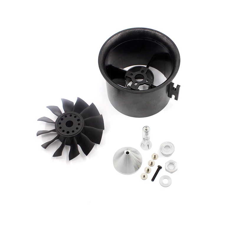 QX-MOTOR 70mm 12 Paddel Impeller 4S Stick Zubehör für RC Drone Bürstenlosen Motor – Detail 1