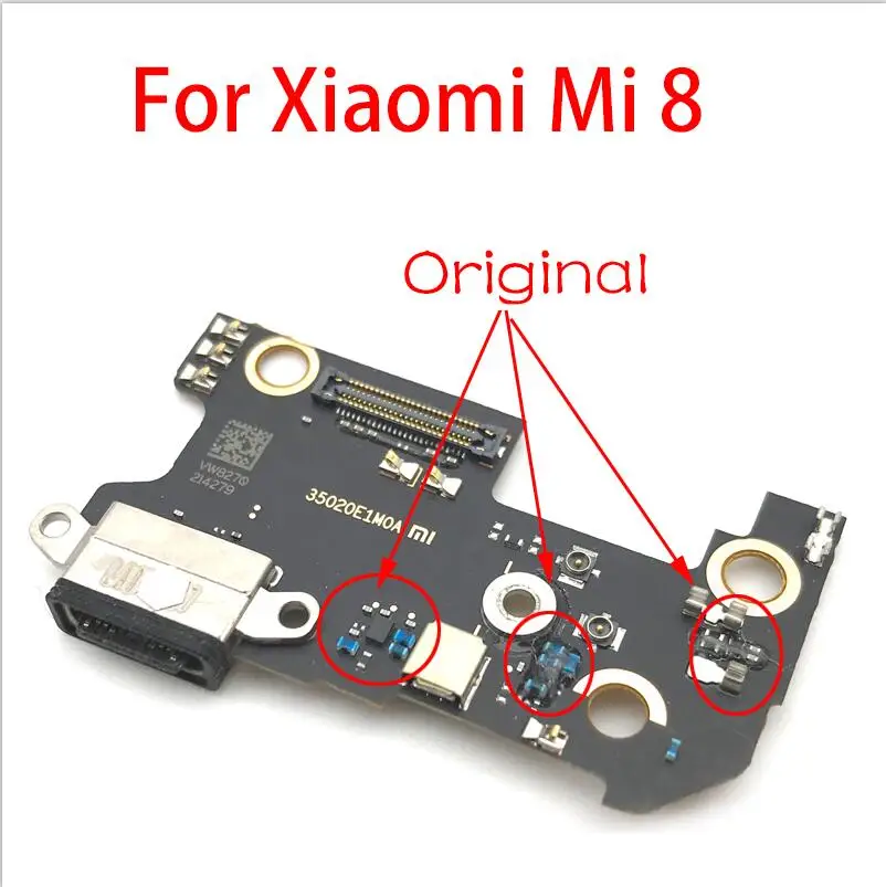 Новый док разъем для зарядного порта гибкий кабель Xiaomi Mi 6 Mi6 USB зарядный порт