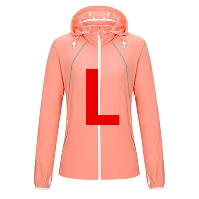 Women orange L XiaoMi ULEEMARK Солнцезащитная одежда для кожи трендовая дышащая ультратонкая спортивная мужская и женская Солнцезащитная одежда куртка - Цвет: Women orange L