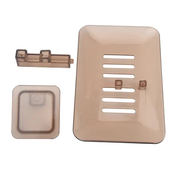 

Tray Storage Rack Wall-mounted Dish Crystal Shelf Soap Box Case Leachate