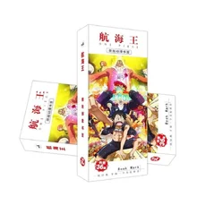 36 шт./компл. японского аниме one piece Бумага Закладка книга комиксов держатель сообщения карты подарок канцелярские принадлежности