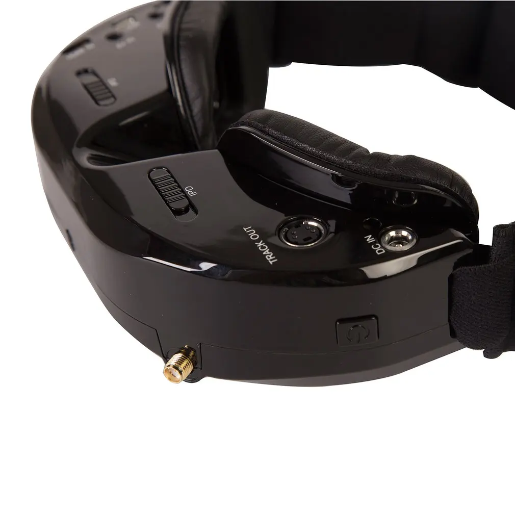 5,8 GHz 48CH разнообразие FPV очки поддержка HDMI отслеживание головы с вентилятором DVR фронтальная камера для RC Дрон RC
