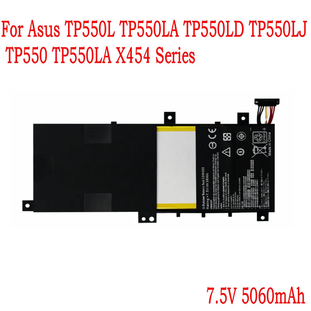 Высококачественный аккумулятор для ноутбука Asus TP550L TP550LA TP550LD TP550LJ трансформатор
