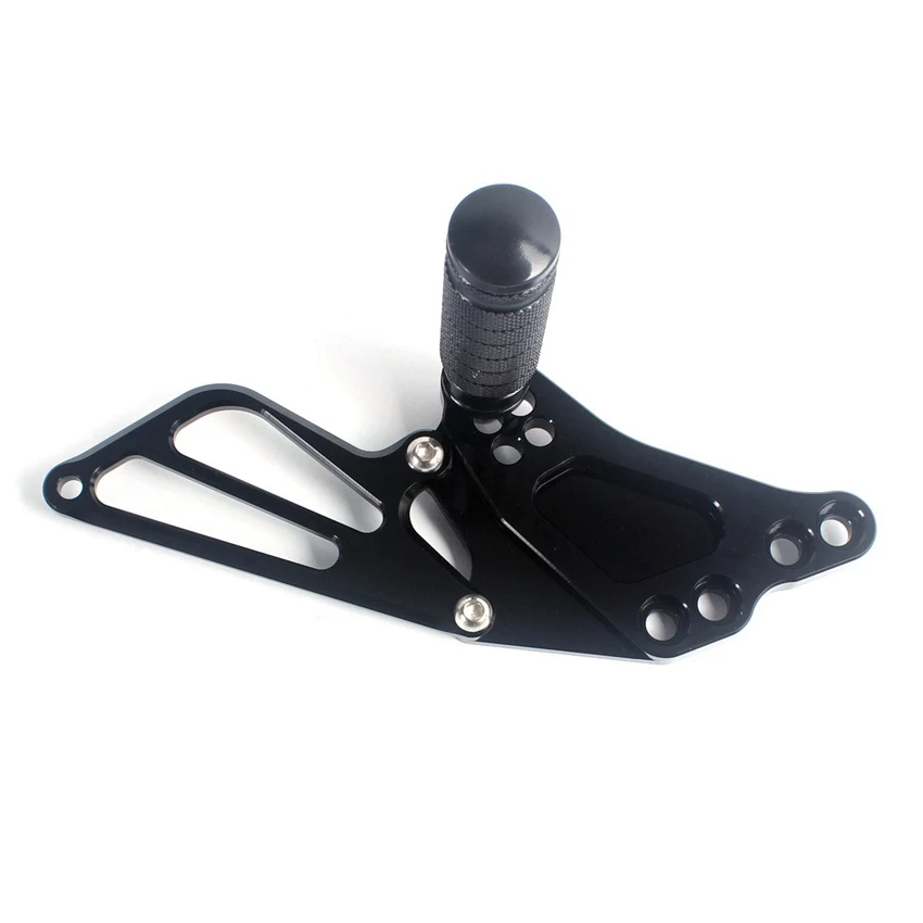 CNC Алюминий для Suzuki GSXR1000 2009 2010 K9 Регулируемый педали блок подставка для ног черный