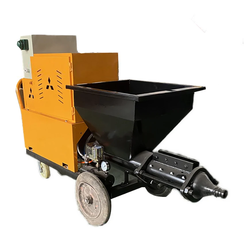 3KW Automatic External Wall Cement Spraying Machine Electric Mortar Plaster Plastering Construction Sand Sprayer | Инструменты