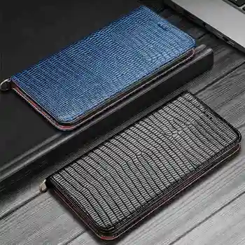 

Genuine Leather Case For Samsung Galaxy Note 8 Case Cover Lizard Magnetic Phone Protector For Galaxy Note 8 Casing Housing