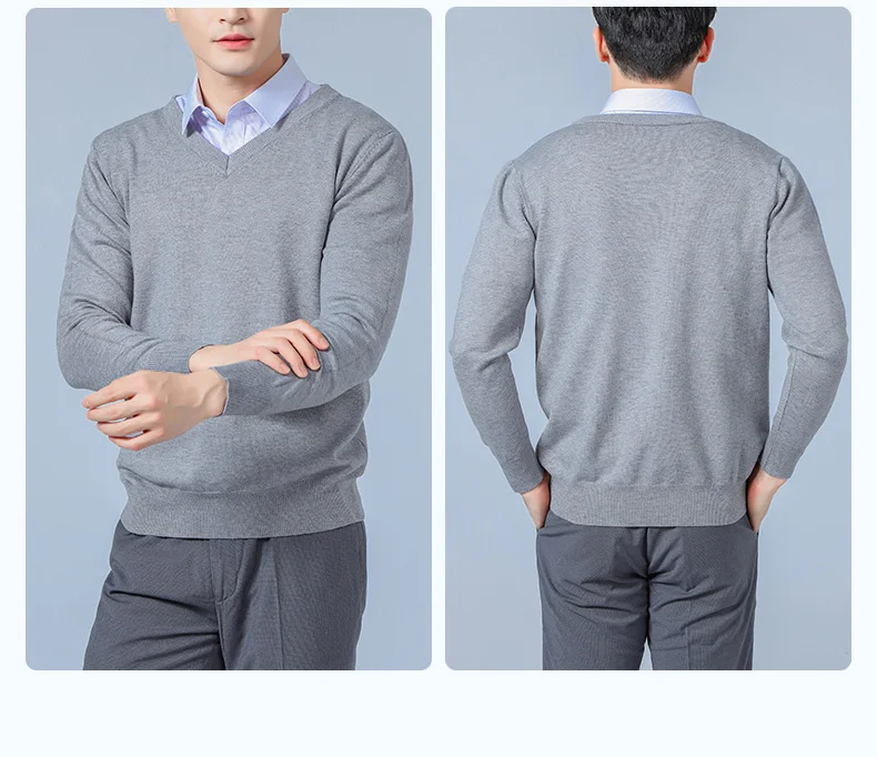 mens cardigan sweater Men Cashmere Sweater Autumn Winter Soft Warm Jersey Jumper  Pull Homme Hiver Pullover V-Neck Knitted Sweaters designer sweaters for men