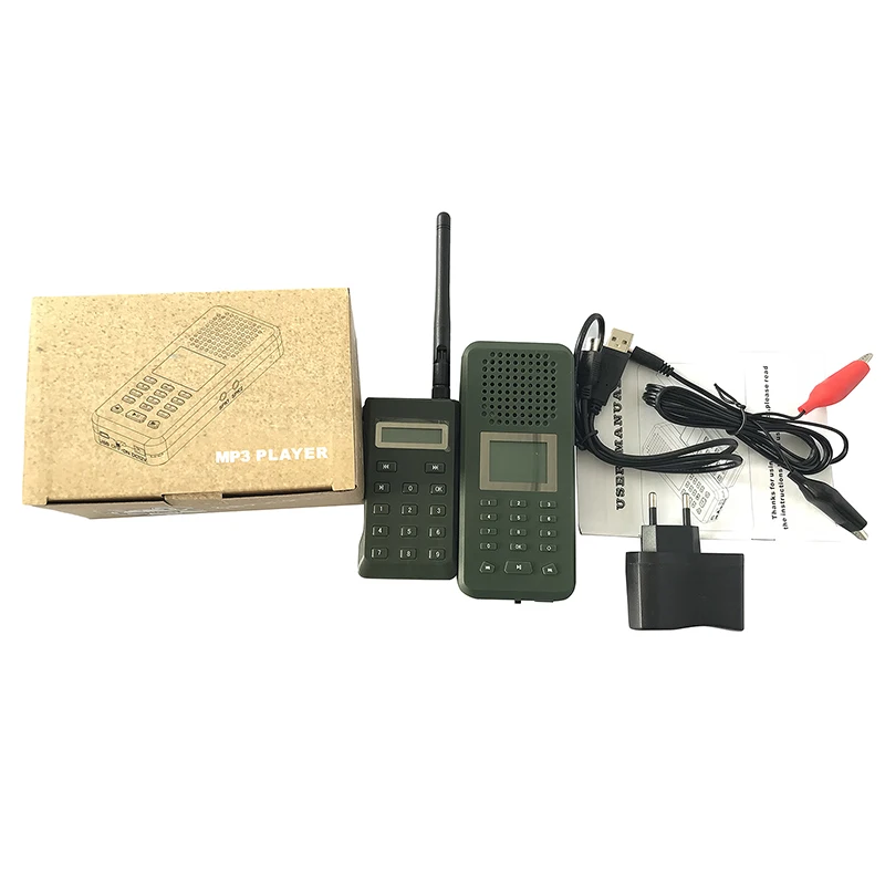 20 Вт 126DB птичий звонящий Электрический MP3 плеер Усилитель Гусь утка Хищник дикая природа охотничья приманка с 150 птичьими голосами ЕС вилка