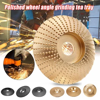 

Wood Grinding Wheel Abrasive Tool Angle Grinder Disc Wood Carving Sanding Shaping Disc CLH@8