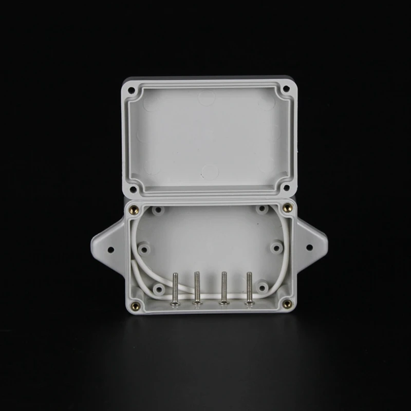83x58x35 мм ABS пластик IP65 водонепроницаемый распределительная коробка для проводов открытый Электрический корпус разъем проект коробки установлен корпус