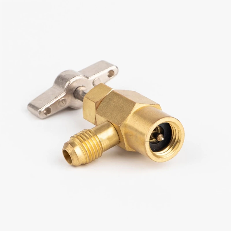 High Quality New R134A Can Tap Valve Refrigerant Dispenser Tool with Tank Adapter for 1/2 inch AC Freon Charging Hose