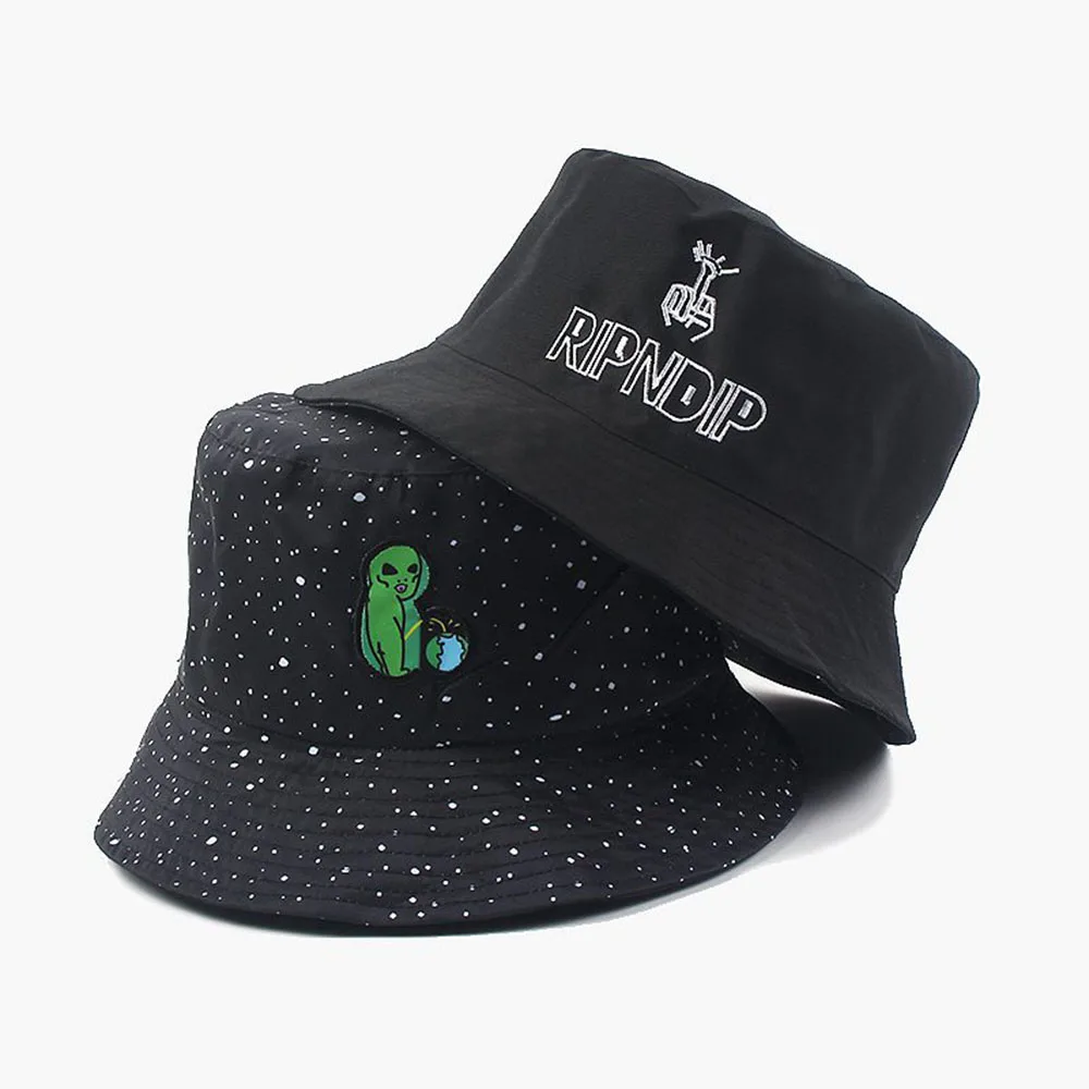 Unisex Alien Bucket Hat Double Side 