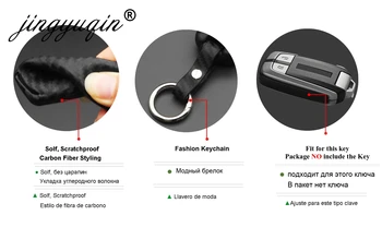Keyforkess 10X In Fibra di Carbonio Del Modello Molle Del Silicone Auto Chiave Fob Caso Per Tutti I Nuovi Isuzu D-MAX MU-X 3.0/X -serie di Smart Portachiavi Copertura - Jingyuqin 10X In Fibra di Carbonio Del Modello Molle Del Silicone Auto Chiave Fob Caso
