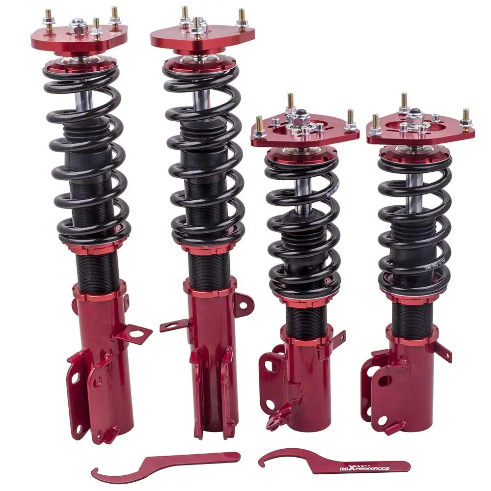 

Coilovers Supension Kits for Toyota Corolla AE100 AE101 AE111 Full Adj Shock Absorber Spring Dampering Top Mount Camber Plate
