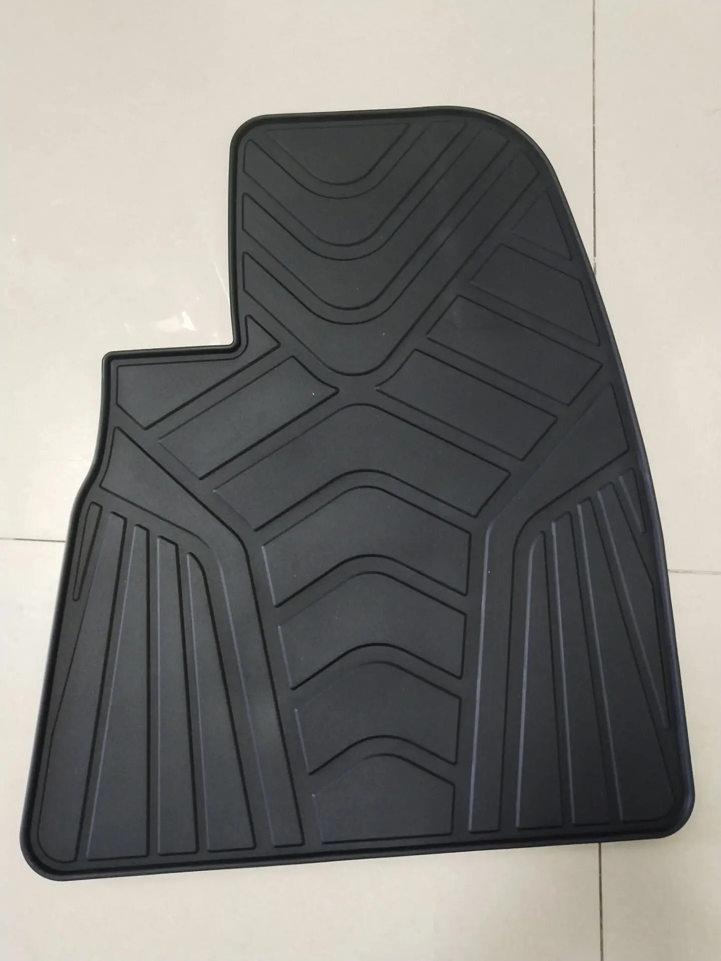 Special No Odor Front and Rear 5Seat Carpet Waterproof Rubber Car Floor Mats for Tesla MODEL 3 RHD Right Steering Car