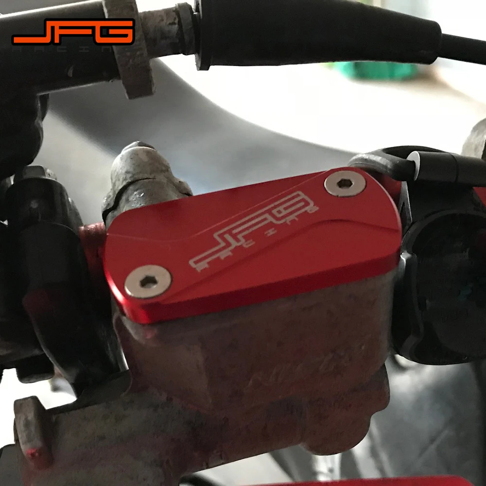 Передний тормоз бачке крышка Кепки для HONDA CR80R CR85R CRF125F CRF150R CR125 CR250R CRF250R CRF250X CRF450R CRF450X