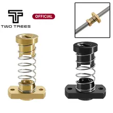 

T8 Anti-backlash Lead Screw Brass/POM Nut Used To Upgrade Ender 3 CR-10 / Tornado/clone 3D Printer Part Anti-backlash Spring Nut