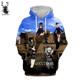 

Anime Tank GIRLS und PANZER 3D Print Harajuku Men Pullover Hoodie Unisex Fashion Casual Streetwear Sweatshirt Hoody Clothes Y866