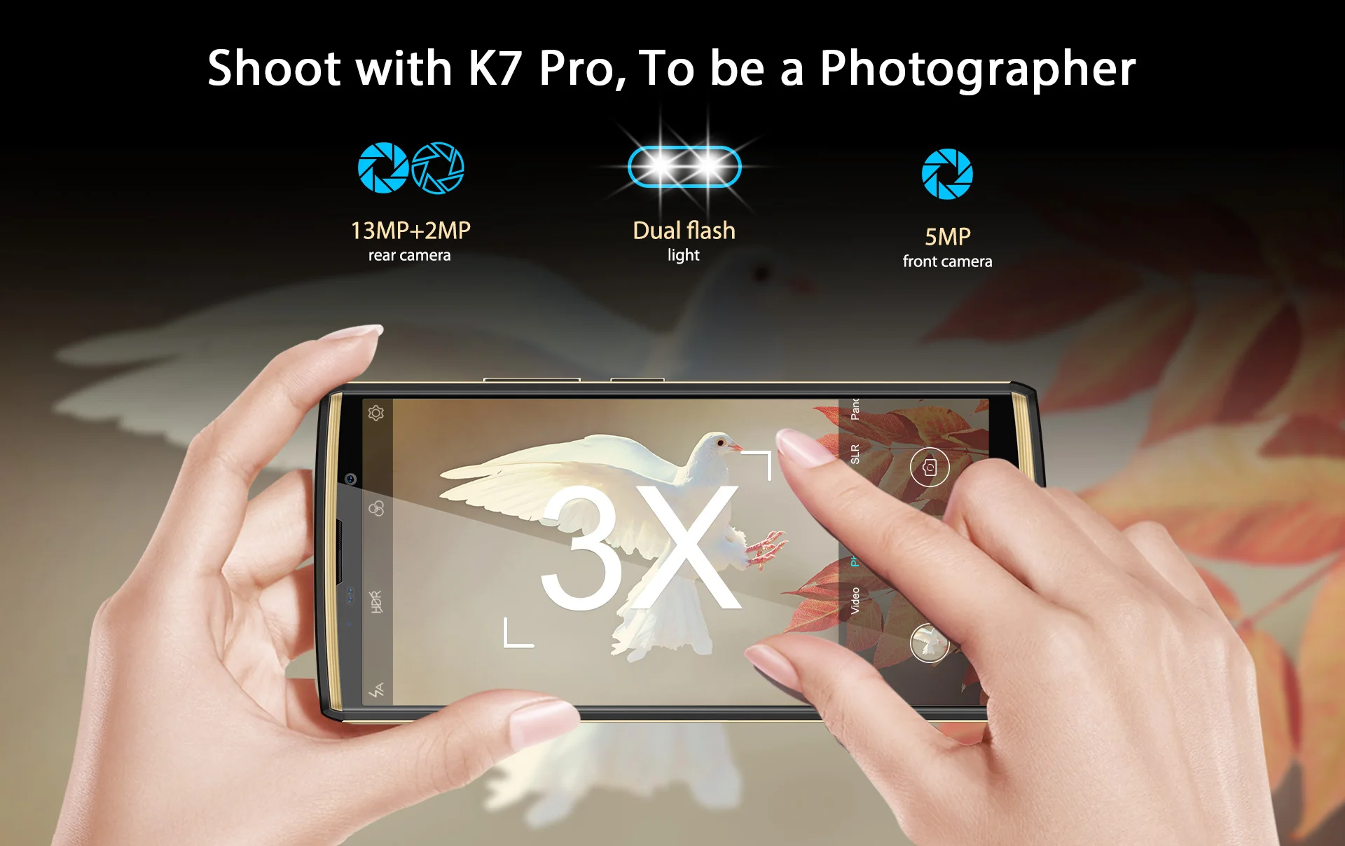 Смартфон OUKITEL K7 Pro 6," FHD+ 18:9 Android 9,0 MT6763 Восьмиядерный 4 Гб 64 ГБ 10000 мАч отпечаток пальца 9 В/2A 4G мобильный телефон