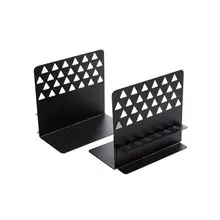 2 шт креативные металлические подставки для книг настольная подставка-органайзер с держателем для ручек