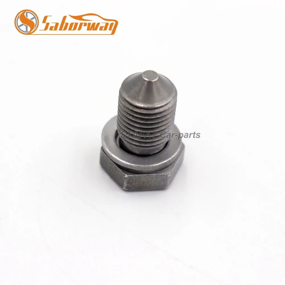 Saborway 1 шт. моторное масло слив отстойник заглушка винт болт для Beetle Eos Golf GTI Jetta Passat Tiguan A3 A4 A6 TT Q7 N90813202