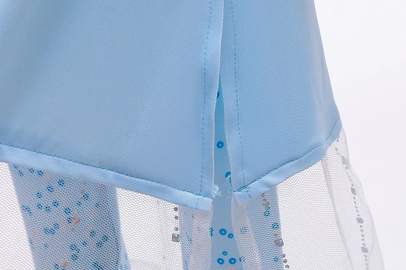 Vestidos infants платья для девочек детские костюмы на Год рождественское платье для вечеринок милые платья в стиле принцессы Эльзы Анны маскарадный костюм