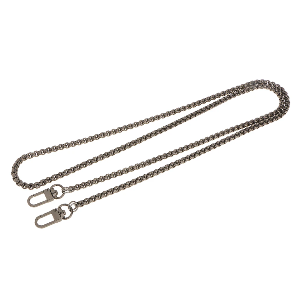 Metal Purse Chain Strap Replacement Handbag Bag Accessories, with Metal Buckles, 47 Inch Metal Purse Chain Strap Replacement Handbag Bag Accessories, with Metal Buckles, 47 Inch