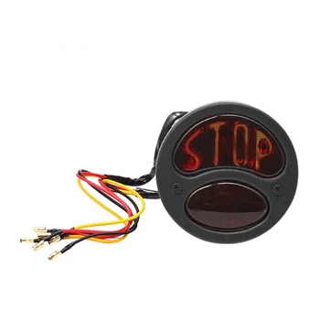 Motorcycle Tail Brake Stop Light LED Cafe Racer Style Motorbike Brake ...