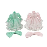 Blyth doll Princess dress with melamed Two color for choice for the  JOINT body  sweet dressing BJD 1