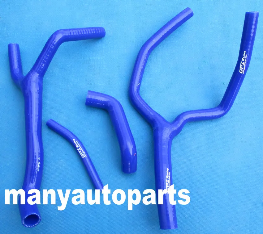 for Yamaha yz125 yz 125 1983 83 Silicone radiator coolant hose BLUE